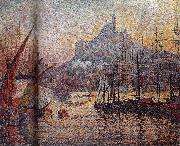 Paul Signac Marseilles oil painting artist